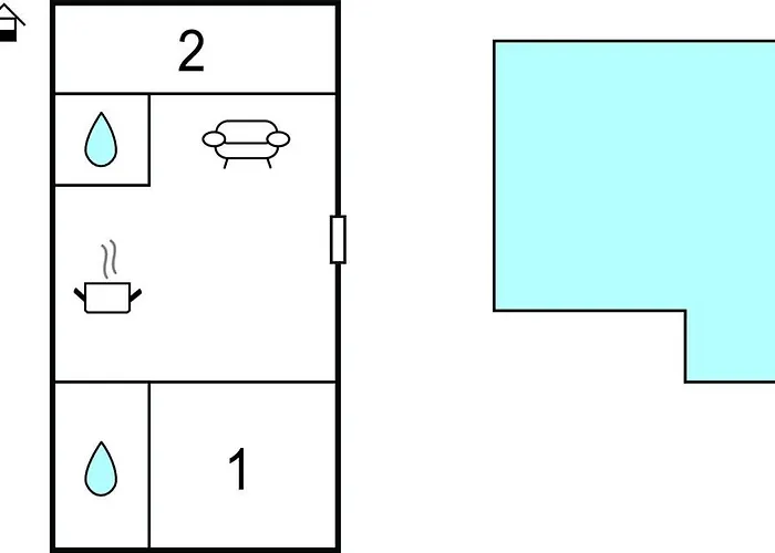 בית נופש Gorgeous In With Kitchen